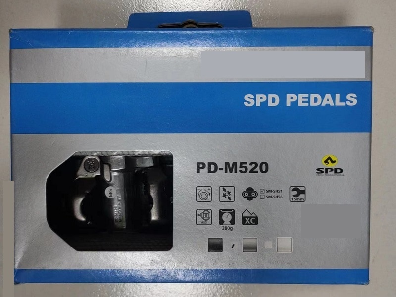 SHIMANO PD M520 Ŭ SPD MTB   ,..